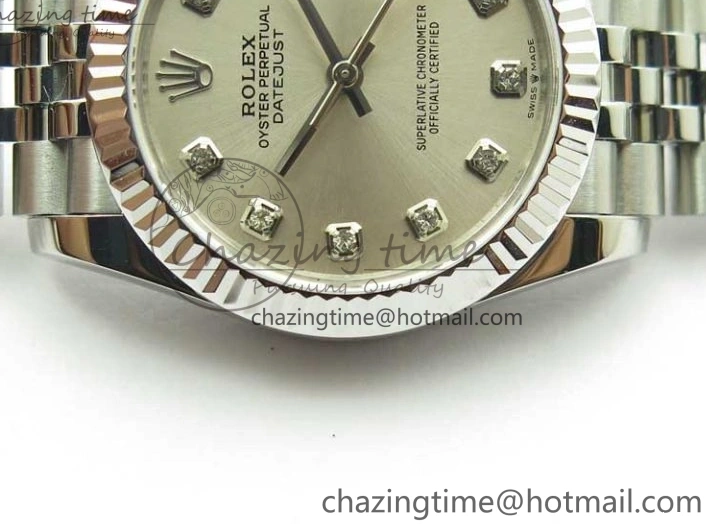 MiroTime 0513 Datejust 31mm 278271 SS BP Maker Best Edition Silver Crystal Dial on Jubilee Bracelet OnTrend 2741